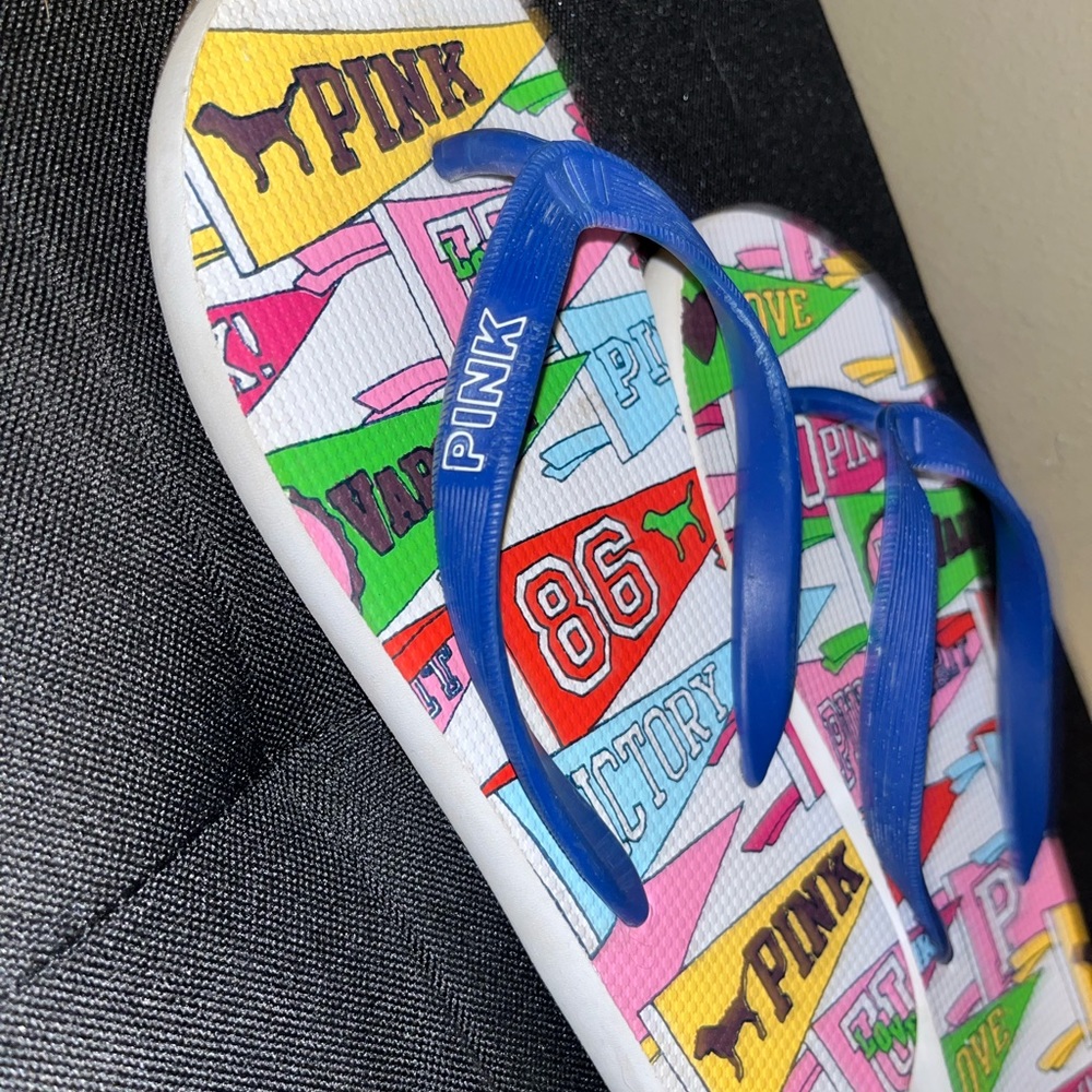 PINK flip flops